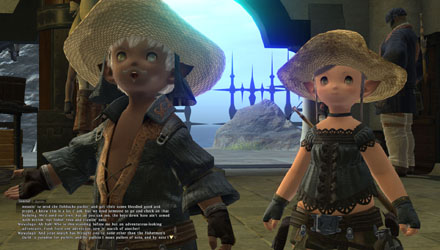 The Lalafell retain the absolute cuteness of the Tarutaru from FFXI