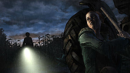 A desperate escape through a cornfield is one of the game's many highlights