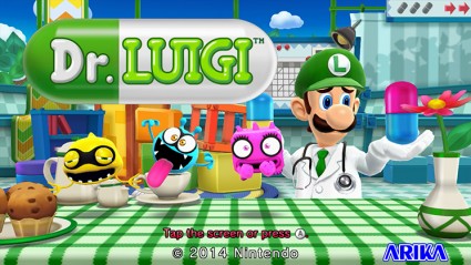 It's like Dr. Mario... but with Luigi.