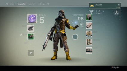 One of my Guardians in the First-Look Alpha.