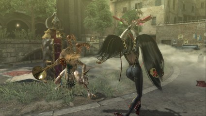 When Bayonetta told Simon not to f*ck with a witch, he just shrugged his shoulders and walked away