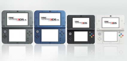 The NEW 3DS Family Portrait