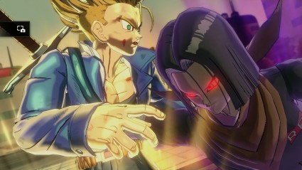 Remember that time that a red-eyed, purple-glowing Android 17 killed Trunks?