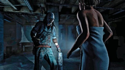 Until Dawn knows it's genre, this picture alone could be used for horror genre bingo