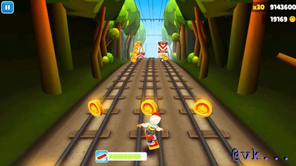 Surfing Subways, fun in a mobile game perhaps, probably not such a good idea in real life