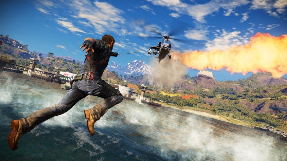 Take some explosions, added equal parts explosions, and add a sprinkle of explosions, and you have Just Cause 3. Explosions.